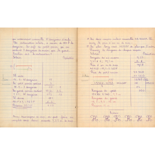 Cahier du jour