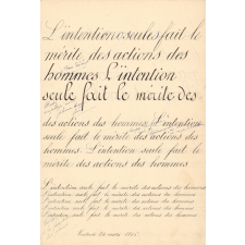Cahier d'écriture