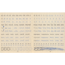 Cahier d'écriture droite