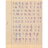 Cahier d'entraînement à l'écriture N°2