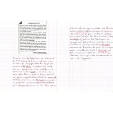 Cahier de français 