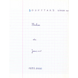 Cahier du jour n°1