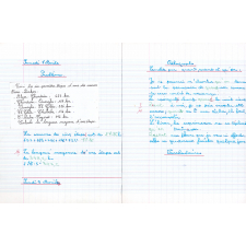 Cahier du jour