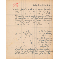 Evaluation de géométrie