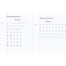 Cahier d'écriture