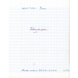 Cahier du jour n°2