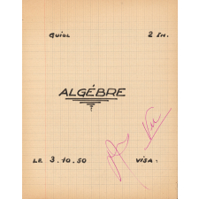 Algèbre