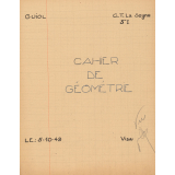 Cahier de géométrie
