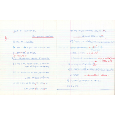 Cahier du jour de mathématiques n°2