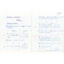 Cahier du jour de mathématiques n°2