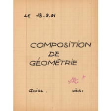 Composition de géométrie