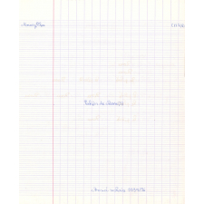 Cahier de classe 3