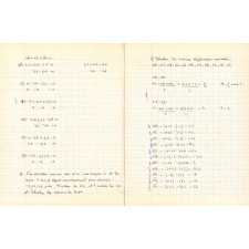Cahier d'exercices de math