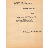 Cours et exercices de trigonométrie