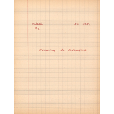 Exercices de géométrie