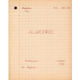 Algèbre