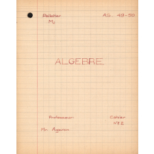 Algèbre