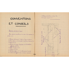 Cahier de technologie de dessin
