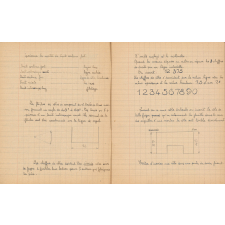 Cahier de technologie de dessin
