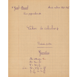 Cahier de calcul n°4