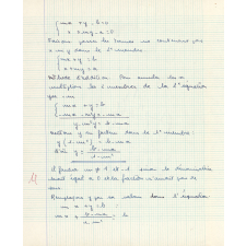 Mathématiques : Algèbre