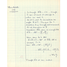 Mathématiques : Géométrie