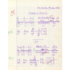 Cahier d'exercices d'arithmétique
