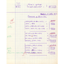 Cahier d'exercices d'arithmétique