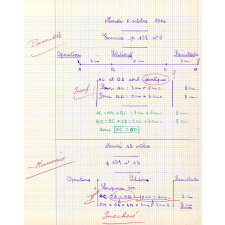 Cahier d'exercices de géométrie