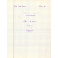 Cahier d'exercices d'Algèbre