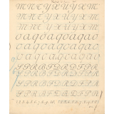 Méthode simplifiée d'écriture française en trois cahiers : deuxième cahier