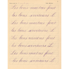Cahiers préparés d'écriture : Cahier n°1