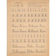 Méthode d'Ecriture droite en sept cahiers, cahier N°4 