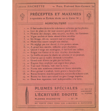 Méthode d'Ecriture droite en sept cahiers, cahier N°7