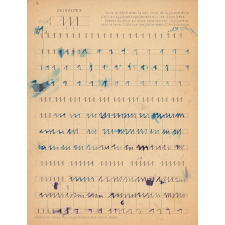 Méthode d'Ecriture droite en sept cahiers, cahier N°1
