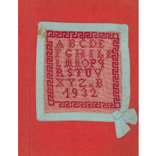 Cahier de couture. 