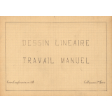 Cahier de travail manuel. Dessin linéaire. 