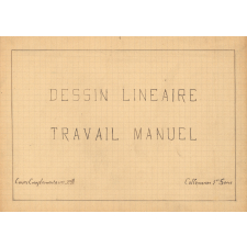 Cahier de travail manuel. Dessin linéaire. 