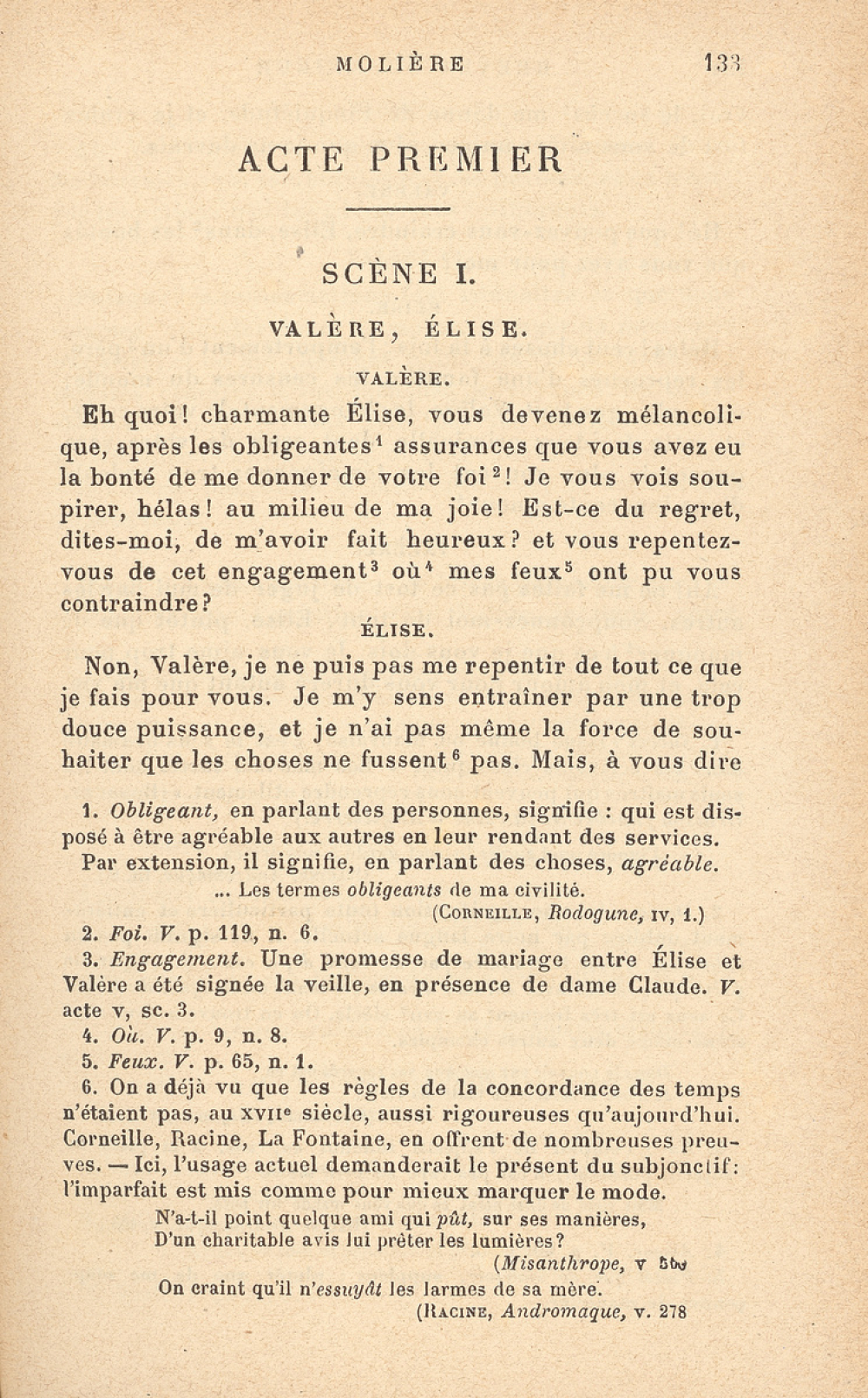 Les Auteurs Français du Brevet Supérieur (1903-1905) avec des notes historiques, grammaticales et littéraires par Francisque Vial.