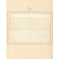 Cahier de couture. 