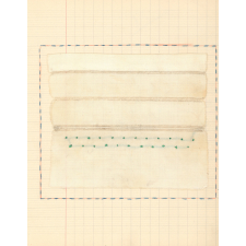 Cahier de couture. 