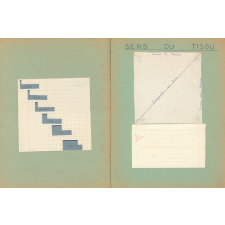 Cahier de couture. 
