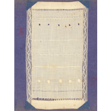 Cahier de couture. 