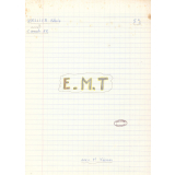 Cahier d'EMT.