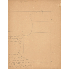 Cahier de cours de coupe.