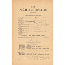 Les Précieuses ridicules.