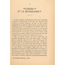 La Littérature française des origines à 1870. Seizième siècle.