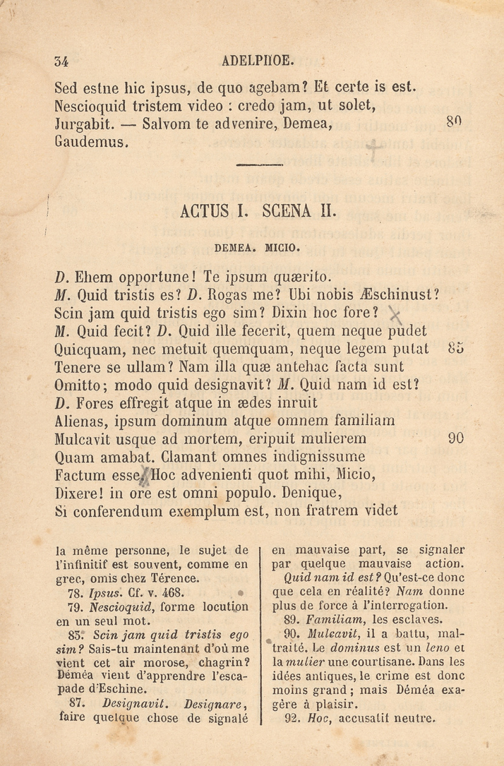 Les adelphes.