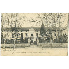 76 - Montauban - L'Ecole Normale - Hôpital auxiliaire 105.