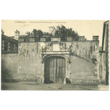 78 - Poitiers - L'Ecole Normale d'Instituteurs - Porte d'Entrée.
